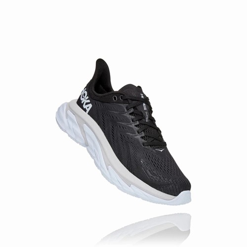 Hoka One One CLIFTON EDGE Road Running Shoes For Women India Black IN-6389